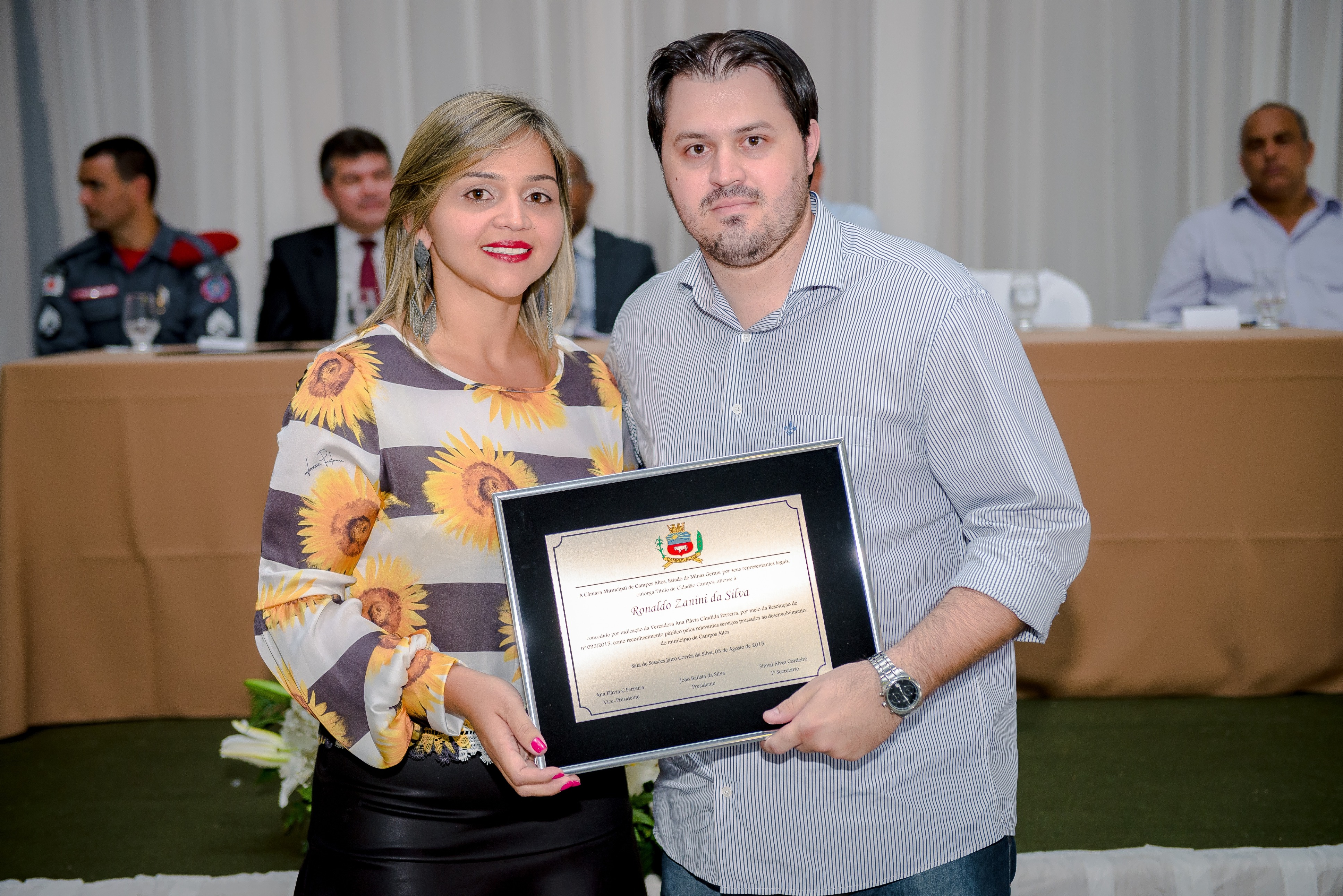 Verª. Ana Flávia e Rafael Fuquisato