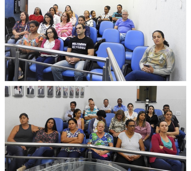 Audiência Pública é realizada na Câmara Municipal com os Servidores da Prefeitura