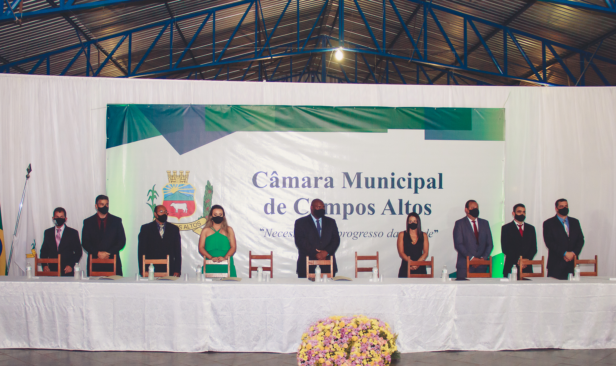 Câmara Municipal realiza Sessão Solene de Posse dos Vereadores, Prefeito e Vice-Prefeito para Administração 2021/2024