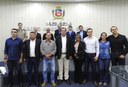 Câmara Municipal recebe novo Delegado Titular em Sessão Especial Câmara Municipal recebe novo Delegado Titular em Sessão Especial