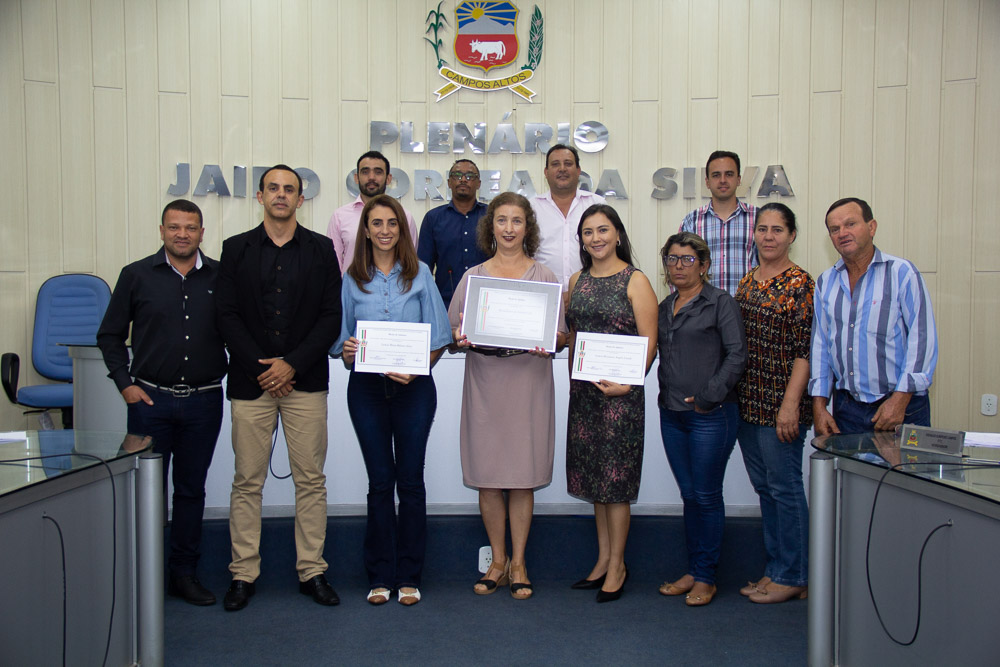 Fisioterapeutas são homenageados na Câmara Municipal