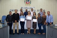 Fisioterapeutas são homenageados na Câmara Municipal