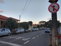 Mudança no trânsito facilita tráfego em frente escola