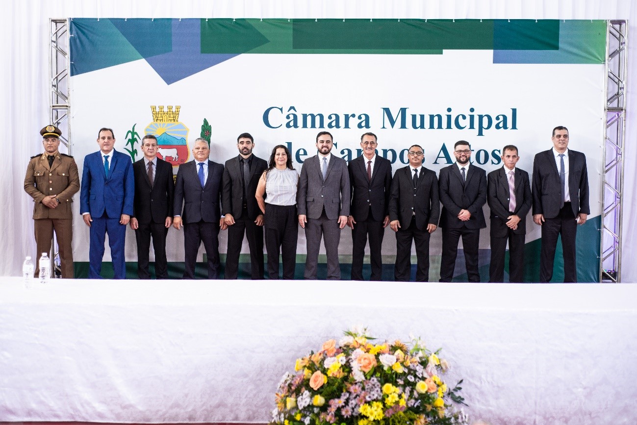 Posse de Vereadores, Prefeito e Vice-Prefeito para a administração 2025/2028.