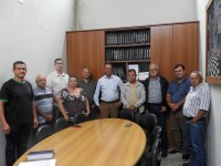 REUNIÃO COM AUTORIDADES MUNICIPAIS DISCUTE POSSÍVEL RETORNO DE TRANSPORTE INTERMUNICIPAL.