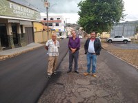 Vereador viabiliza parte de pavimentação asfáltica para Campos Altos  