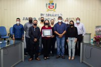 Vereadores prestam homenagem a professora